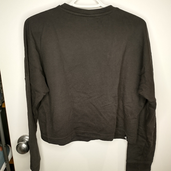 Adidas Leopard Print Cropped Sweater - Picture 2 of 4